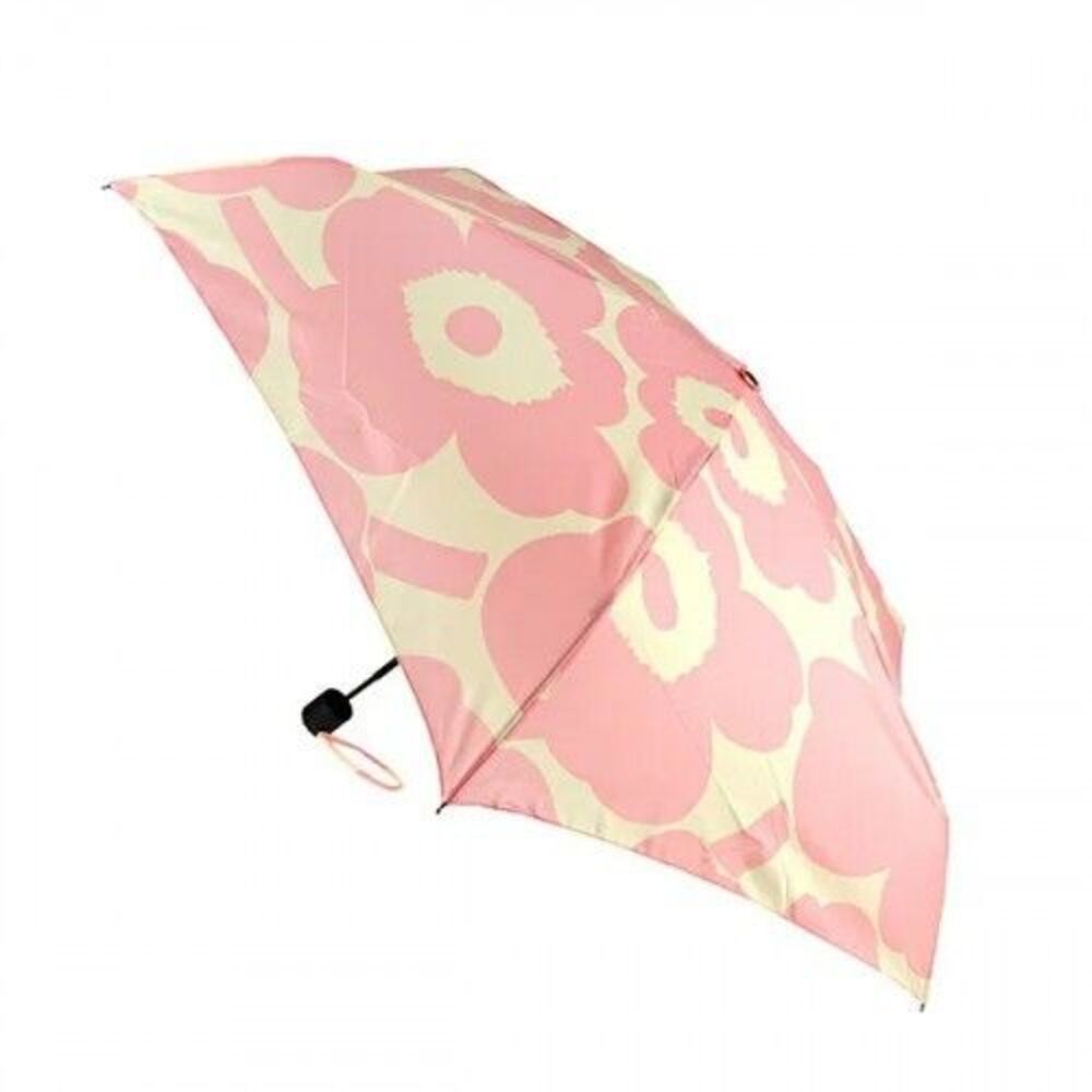 Marimekko Umbrella Mini Manual Unikko Folding Pink Floral Umbrella